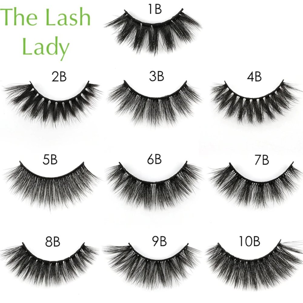 5 Moonlight Lashes with Case